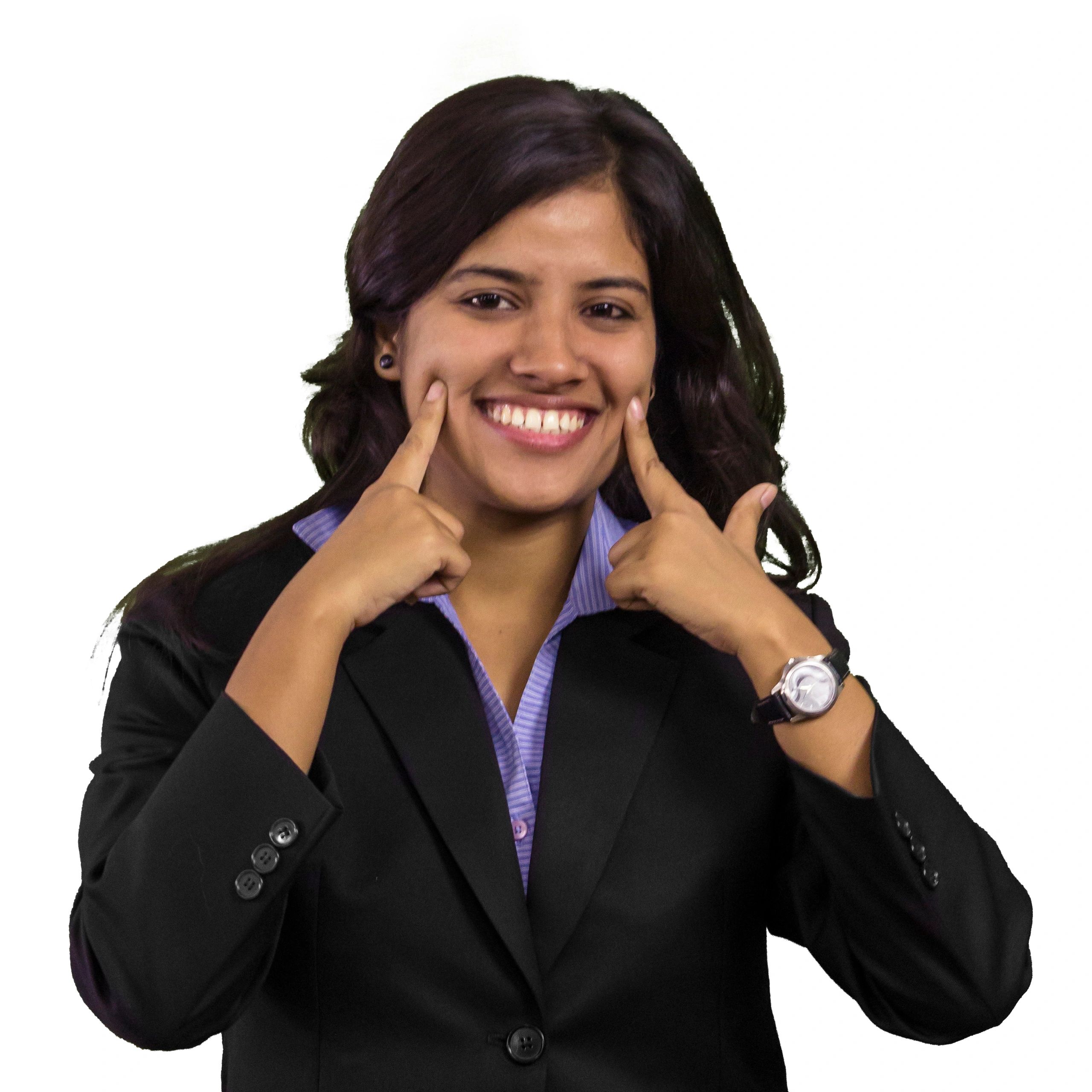 Portrait of a professional woman smiling